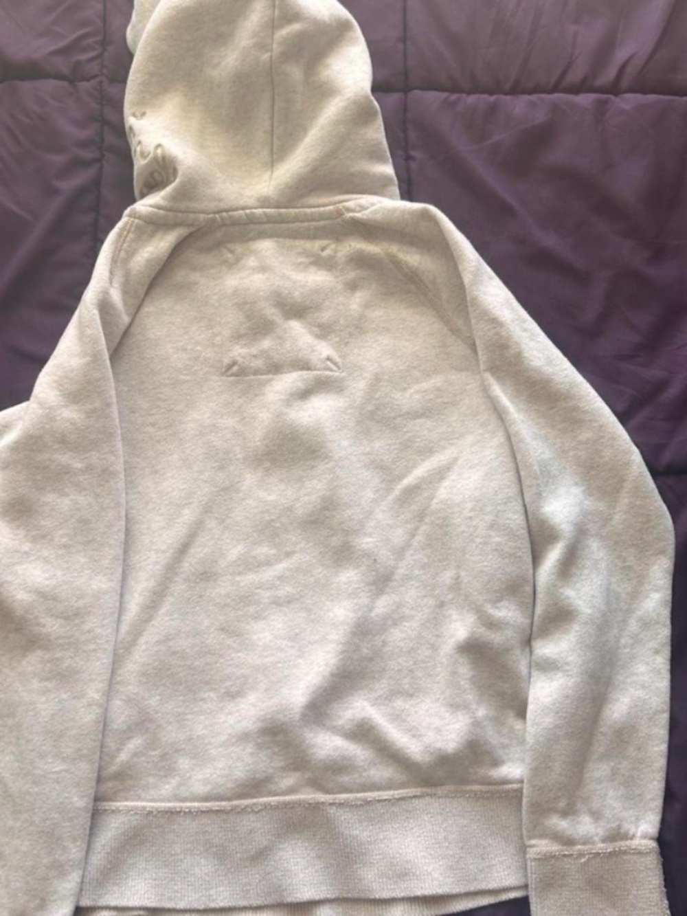 Vintage American Eagle Button Up V neck Y2K Hoodie Small - Picture 3 of 4